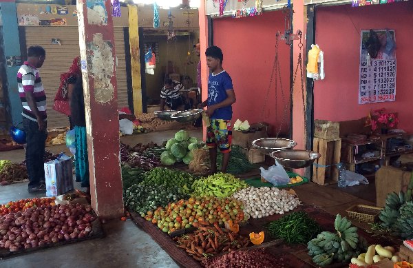 Photo marché Srilankais